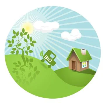 Bio Stock Illustration