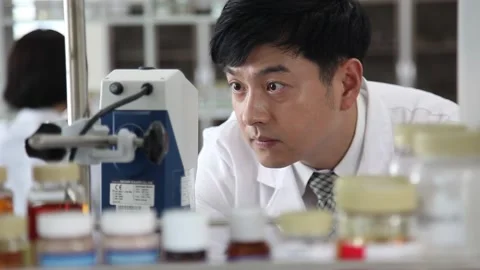 Bio lab 05 Stock Footage 144837576