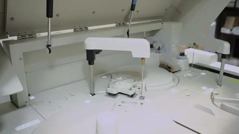 Bio Lab Tesing Machine Stock-Footage 287964247