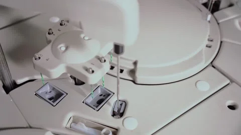 Bio Lab Testing Machine 3 Stock Footage 287964253