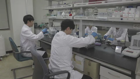 Bio lab_01 Stock Footage 144828885