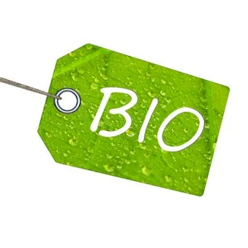 Bio label Stock Illustration