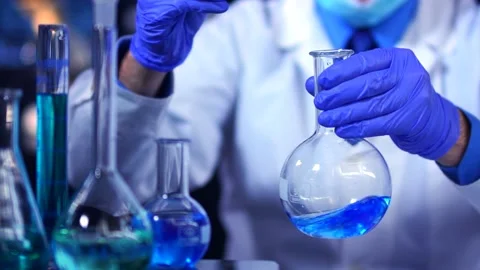 Bio laboratory reaserch Stock Footage 200743360