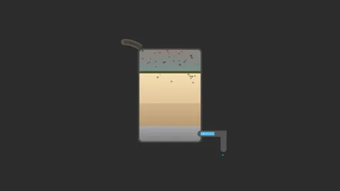 Bio-sand Filter Water Purification System Animation with Multi-Layered Filt.. Stock Footage 346612382