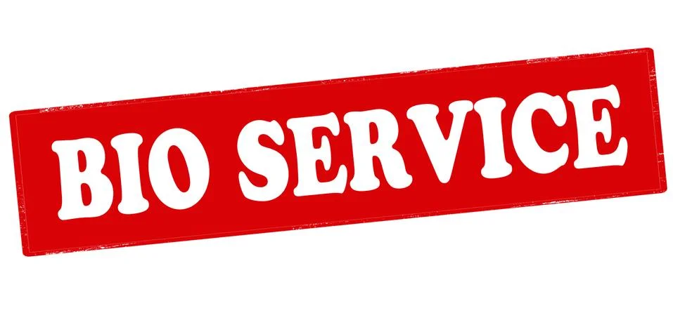 Bio service Stock Illustration