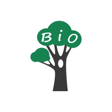 Bio tree icon Stock Illustration
