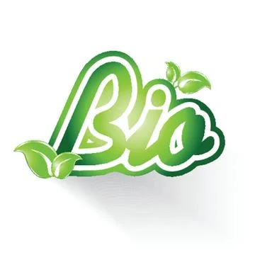 Bio. Vector  concepts ecological symbol for you design. 스톡 일러스트