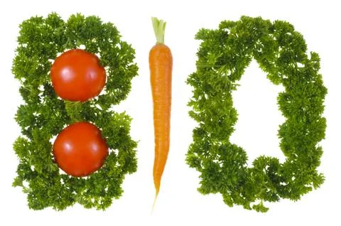 Bio vegetables Foto stock