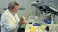 biochemist working in a laboratory HD Footage