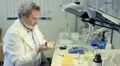 biochemist working in a laboratory HD Footage