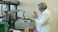 biochemist working in a laboratory HD Footage