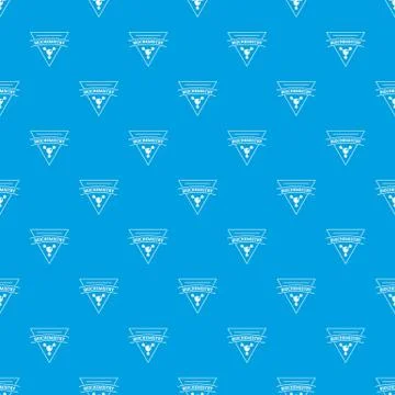 Biochemistry pattern seamless blue イラスト素材