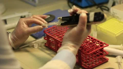 Biochemistry &amp; research Stock Footage 20445379