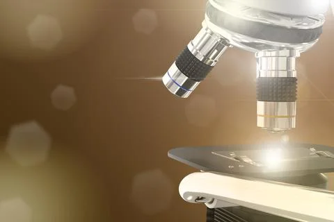 Biochemistry work concept, of lab modern scientific mi 스톡 일러스트