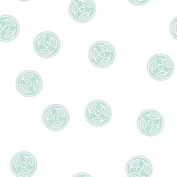 Biodegradable cosmetic glyph seamless pattern Ilustración de archivo