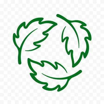 Biodegradable recyclable icon, plastic free vector label. Eco safe and bio re Illustrazione stock