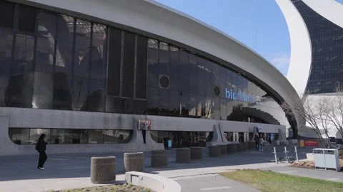 Biodome complex at the Olympic Park Montreal - MONTREAL, CANADA NORTH AMERICA - Stock Footage 313640299