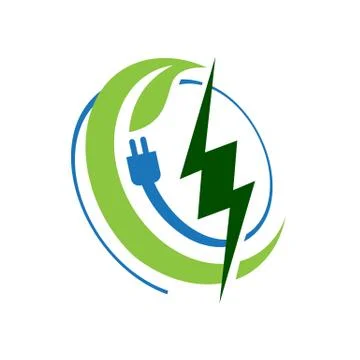 Bioenergy logo design vector eco friendly renewable icon symbol illustration Stock Illustration