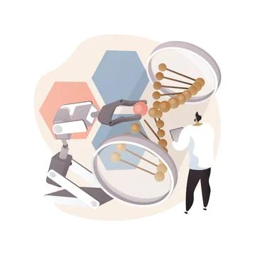 Bioethics abstract concept vector illustration. Stock Illustration