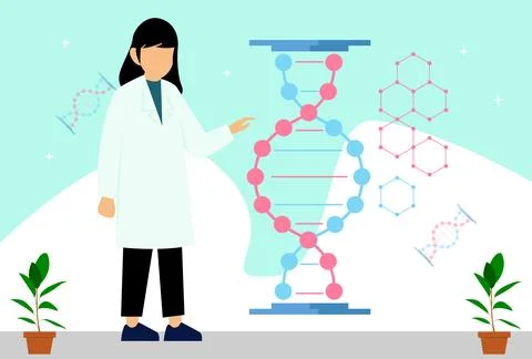 Bioethics Concept Illustration Stock Illustration