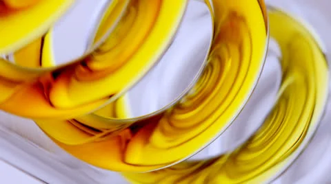 Biofuel in laboratory condenser Stock-Footage 22982358