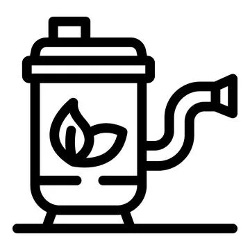 Biogas digester processing organic matter, generating sustainable energy and  Stock Illustration