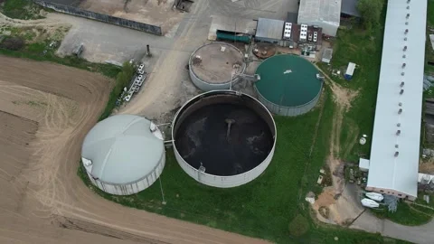 biogas production, biogas plants, bioene... | Stock Video | Pond5