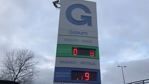 Biogas station Stock Footage 83516589