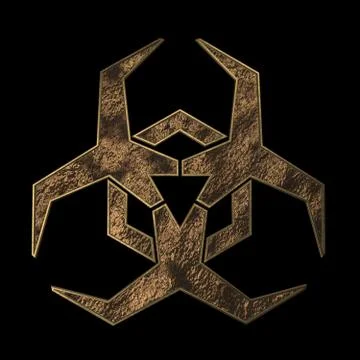 Biohazard 1 Stock Illustration