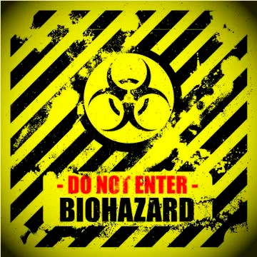Biohazard bg Stock Illustration