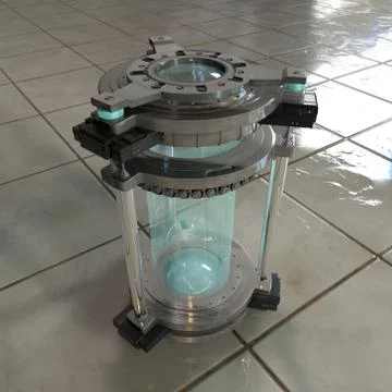 Biohazard Container Stock Illustration