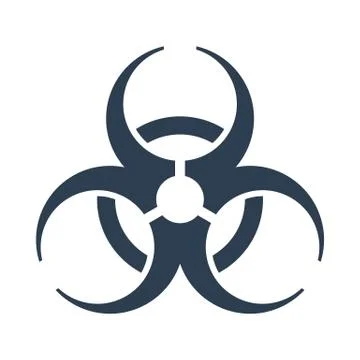 Biohazard Icon Stock Illustration