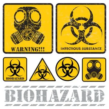 Biohazard Illustrazione stock