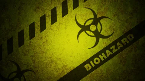 Biohazard Looping Background Stock Footage 39375663