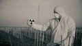 Biohazard Scientist in field 4k or 4k+ Resolution