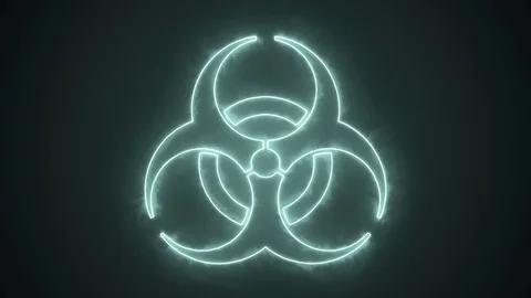 Biohazard Sign Stock Footage 76271465