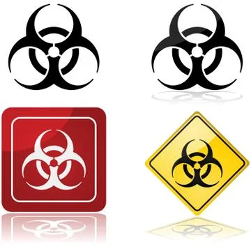 Biohazard sign Stock Illustration
