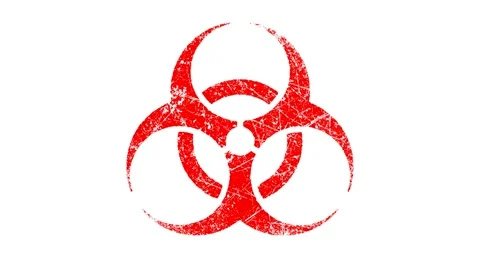 Biohazard stamp Stock Footage 1848032