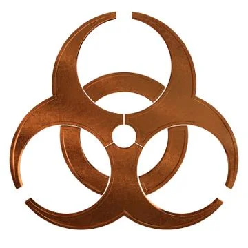 Biohazard Symbol 2 Stock Illustration