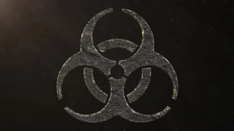 Biohazard symbol Stock Footage 116266573
