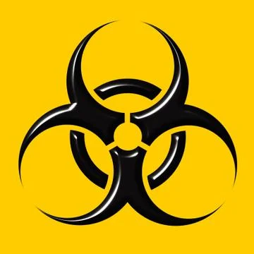 Biohazard Symbol Stock Illustration