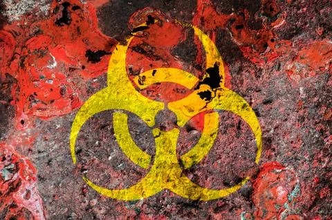 Biohazard symbol Stock-Illustration