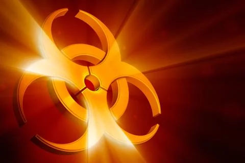 Biohazard symbol Stock Illustration