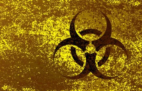 Biohazard symbol Stock Illustration