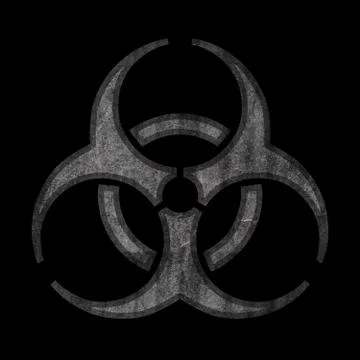 Biohazard symbol Stock Illustration