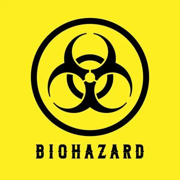 Biohazard Symbol Stock Illustration