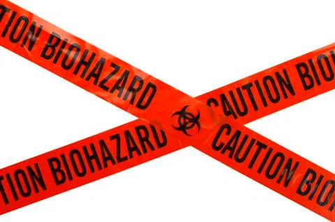 Biohazard Tape Stock Photos