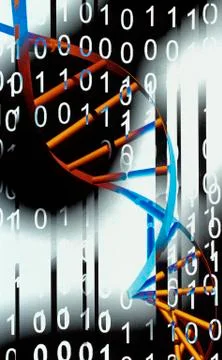 Biological computing 스톡 일러스트