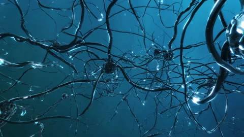 BIOLOGICAL ELECTRIC NEURON SYSTEM Stockbeeldmateriaal 131662825