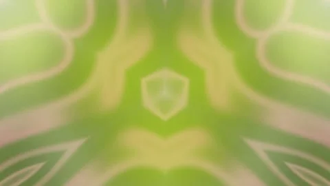 Biological Kaleidoscope Fluid Ink Diffusion Background Vídeo Stock 335801221